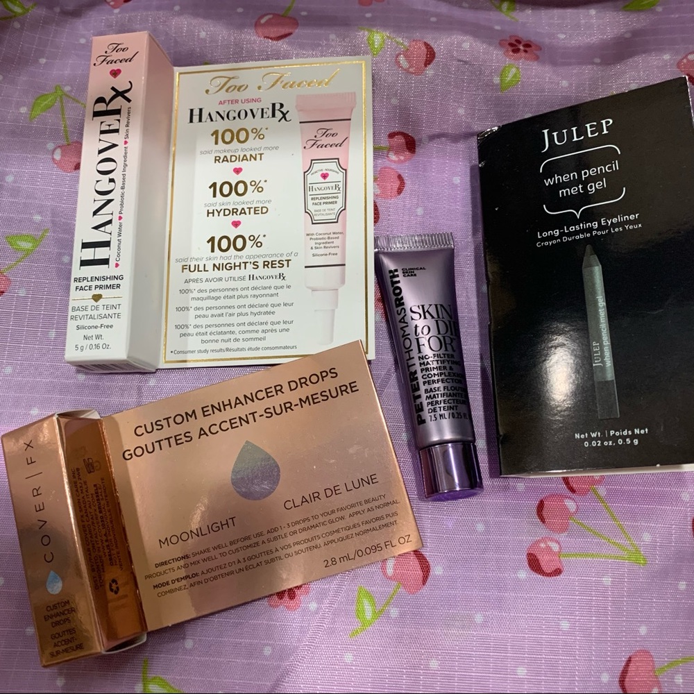 Bundle of Mini Travel Size High-End Makeup Products